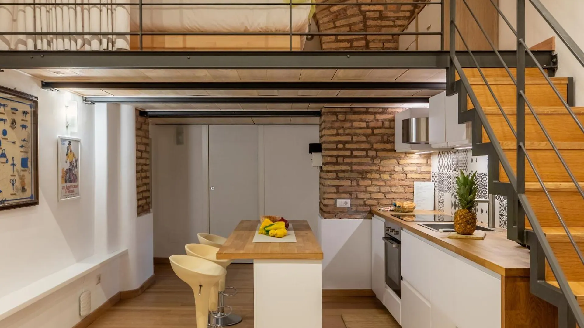 Iflat Cozy & Serene Loft Two Steps From Vatican Rome