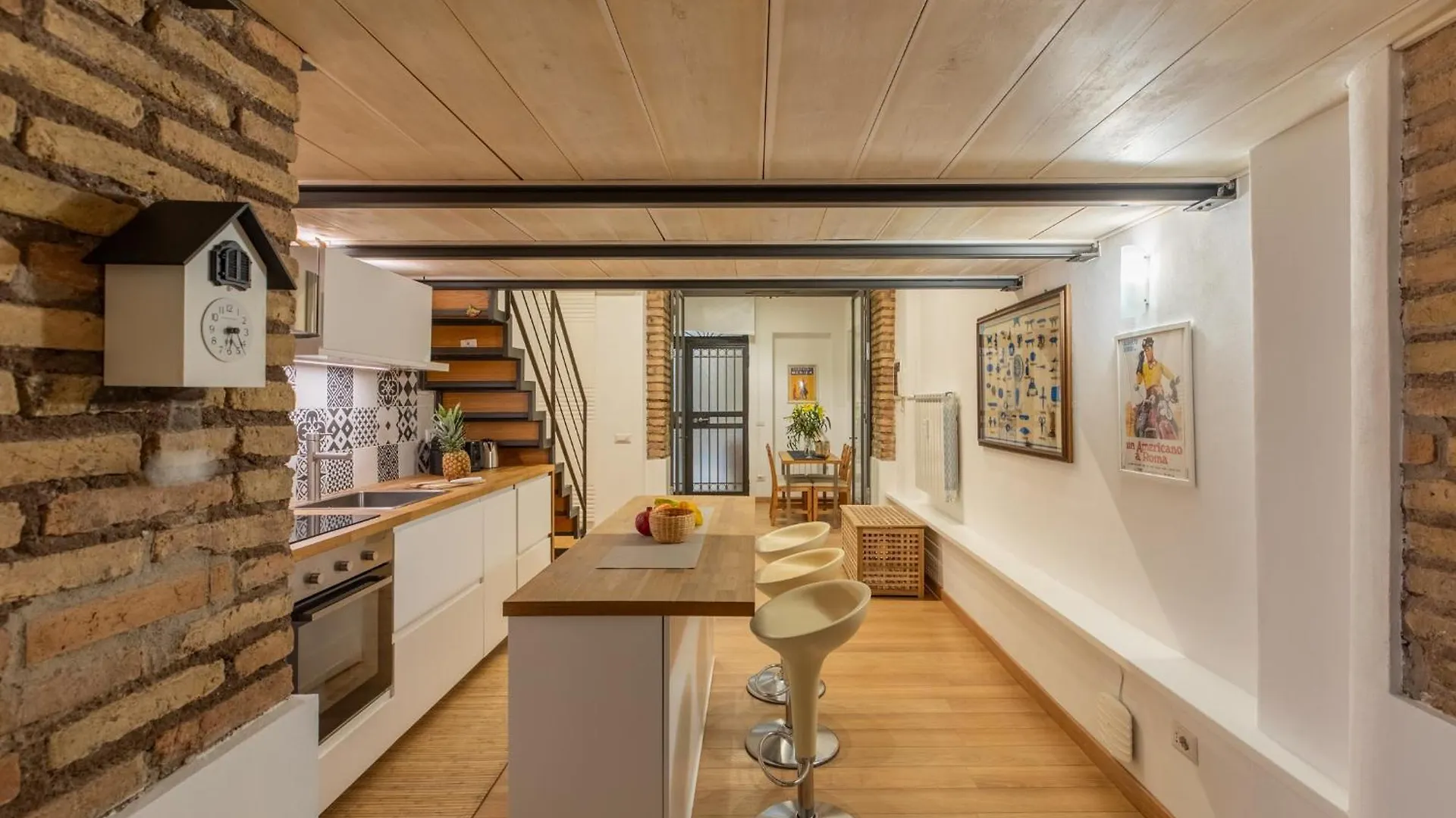 Iflat Cozy & Serene Loft Two Steps From Vatican Apartment
